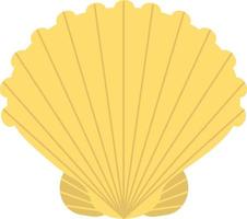 Hand drawn style ocean Sea Shell vector