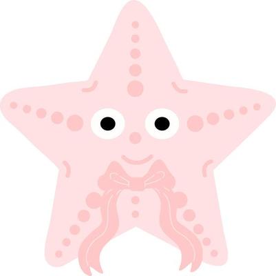 Starfish vector icon outline isolated on square white background. Simple  flat sea marine animal creatures outlined cartoon drawing. 25265717 Vector  Art at Vecteezy