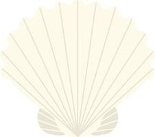 Hand drawn style ocean Sea Shell vector