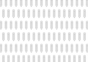 pencil seamless background for school vector