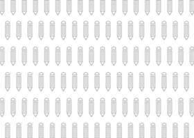 pencil seamless background for school vector