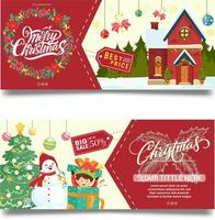 Christmas Sale Banner Template vector