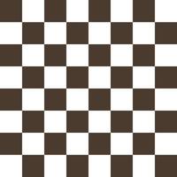 Square background in the form of a chessboard, white and brown squares vector