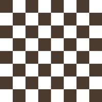 Square background in the form of a chessboard, white and brown squares vector