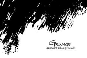 Vector ink brush stroke. Grunge banner background.