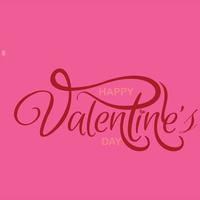 Valentine's day design. Romantic background vector