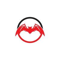 Bat icon for web. vector