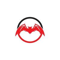 Bat icon for web. vector