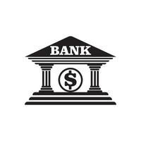 bank icon logo vector design