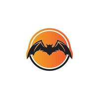 Bat icon for web. vector