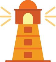 Lighthouse Flat Icon vector
