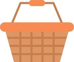 Basket Flat Flat Icon vector