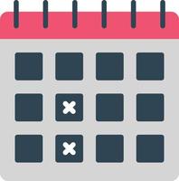 Date  Flat Icon vector