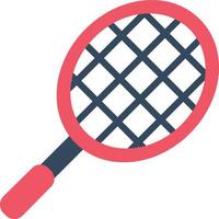 Racket Flat Icon vector