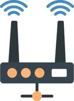 Router Device Flat Icon vector