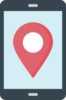 Location Flat Icon vector