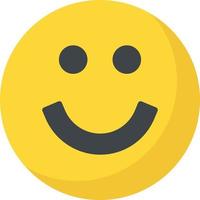 Smile Flat Icon vector