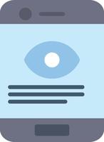 Spyware Flat Icon vector
