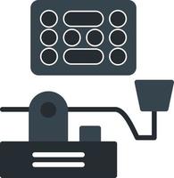 Morse Code Flat Icon vector