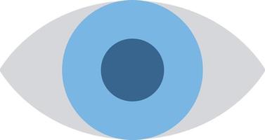 Eye Flat Icon vector