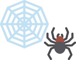 Spider Flat Icon vector