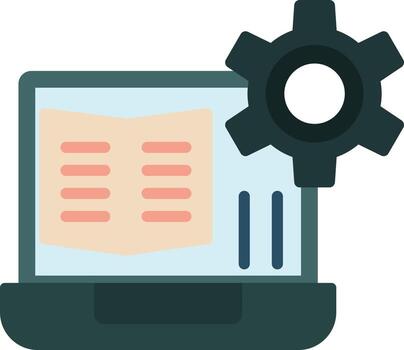 Tutorial Flat Icon vector