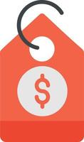 Price Tag Flat Icon vector