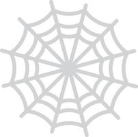 Spider Web Flat Icon vector