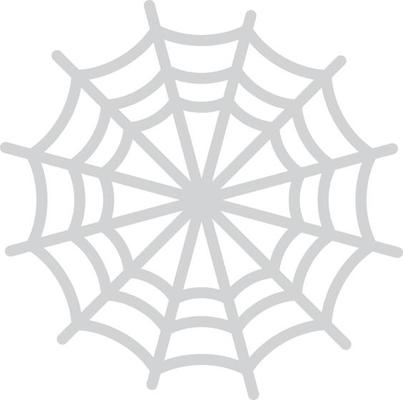 Spider Web Flat Icon