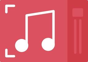 Music Album Flat Icon vector