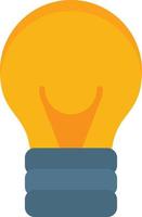 Bulb Flat Icon vector
