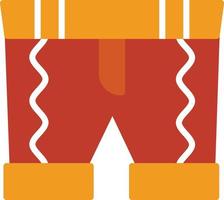 Shorts Flat Icon vector