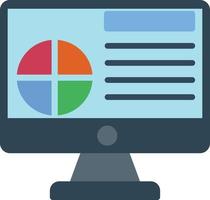 Dashboard  Flat Icon vector