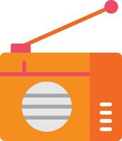 Radio Flat Icon vector