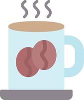 Coffee Mug Flat Icon vector