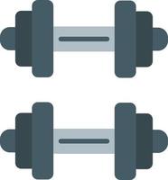 Dumbbell Flat Icon vector