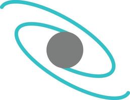Planet Flat Icon vector