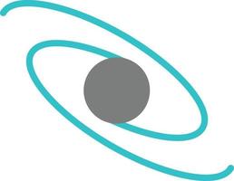 Planet Flat Icon vector