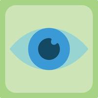 Retina Flat Icon vector