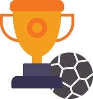 Trophy Flat Icon vector