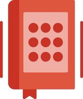 Braille Code Flat Icon vector