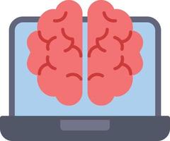 Brain Flat Icon vector