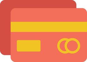 Credit Card Flat Icon vector