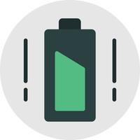 Battery Level Flat Icon vector