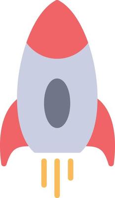 rocket Flat Icon