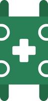 Stretcher Flat Icon vector