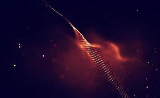 Abstract fire mesh background.Polygonal structure. photo