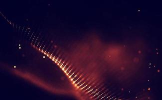 Abstract fire mesh background.Polygonal structure. photo