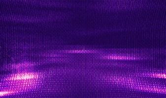 Big data neon background perspective. Tech background purple. Network purple technology backdrop. Cyber technical wave sound. photo