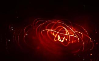 Abstract fire mesh background.Polygonal structure. photo